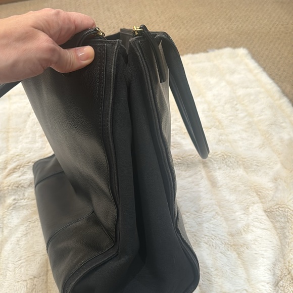 Tory Burch Black Organizer Tote - Picture 12 of 16